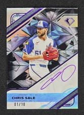 2025 Topps Diamond Icons White PolychromatINK Autographs Chris Sale #WPA-CSA card
