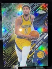 2025-26 Topps Chrome Go Time Tyrese Haliburton #GT-5 card