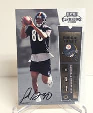 Plaxico Burress 2000 Playoff Contenders card
