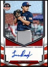 2025 Panini Stars & Stripes Collegiate National Team Signatures Luis Rodriguez #NTS-LR card