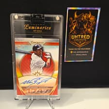 Nomar Garciaparra 2024 Topps Luminaries Hit Kings Autographs card