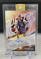 2025-26 Topps 3 Quest for Glory Signatures Cooper Flagg #QG-CF card