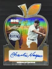 2025 Leaf Bronx Legacy Big Apple Ink Charlie Hayes #BI-CH1 card