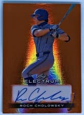 2024 Leaf Electrum Baseball Base Autograph Roch Cholowsky #BA-RC1 card