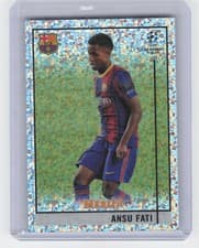 Ansu Fati 2020 Topps Merlin Chrome UEFA Champions League card