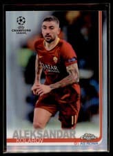 Aleksandar Kolarov 2018 Topps Chrome UEFA Champions League card