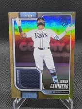 Junior Caminero 2026 Topps Real One Relics card