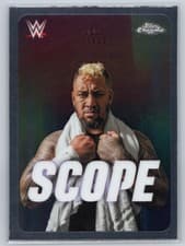 2026 Topps Chrome WWE Scope Solo Sikoa #SCO-19 card