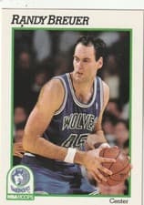 Randy Breuer 1991-92 Hoops Base Set card