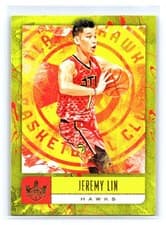 Jeremy Lin 2018 Panini Court Kings card