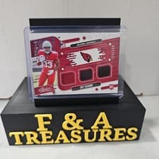 Trey Benson 2024 Panini Absolute Tools of the Trade Triple card