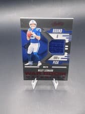 2025 Panini Absolute War Room Materials Riley Leonard #WRM-RLD card