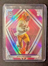 Ja'Marr Chase 2021 Panini Chronicles Draft Picks Spectra card