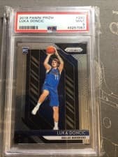 Luka Doncic 2018 Panini Prizm card