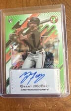 2025 Topps Pristine Pristine Autographs Grant McCray #PA-GM card
