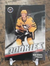 Ben Kindel 2026 Upper Deck National Hockey Card Day UD Victory Black Rookie card