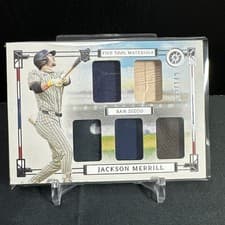 2024 Panini Boys of Summer Five Tool Player Materials Jackson Merrill #FT-JM card