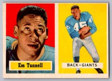 1957 Topps Emlen Tunnell #35