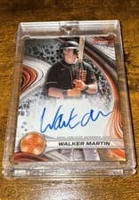 Walker Martin 2024 Bowman's Best Best of 2024 Autographs card