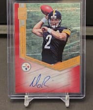 Mason Rudolph 2018 Panini Donruss Elite Turn of the Century Autograph card