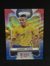 Gabriel Jesus 2018 Panini Prizm World Cup card