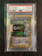 2024-25 Panini Obsidian Matrix Material Autos Jalen Suggs #MM-SUG card