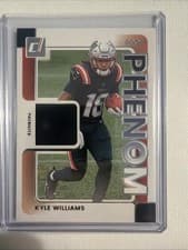 Kyle Williams 2025 Donruss Rookie Phenom Jerseys card