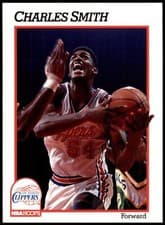 Charles Smith 1991-92 Hoops Base Set card