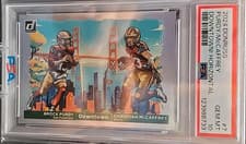 2024 Donruss Horizontal Downtown! Brock Purdy / Christian McCaffrey #7
