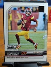 Jayden Daniels 2025 Donruss Best of Instant card