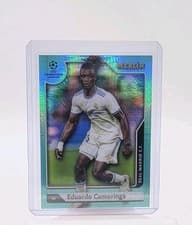 Eduardo Camavinga 2021 Topps Merlin Chrome UEFA card