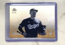 2025 Topps Black & White Golden Hour Freddie Freeman #GH-10 card