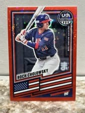 Roch Cholowsky 2026 Panini Stars and Stripes Prizm USA card