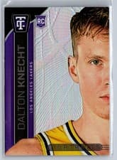 2024-25 Panini Totally Certified Portraits Dalton Knecht #19 card