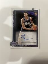 2025-26 Topps Flagship Real One Rookie Autographs Nique Clifford #TFRR-NC card
