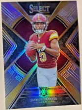 Jayden Daniels 2023 Panini Select card