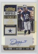 Jalen Tolbert 2023 Panini Contenders Veteran Ticket card