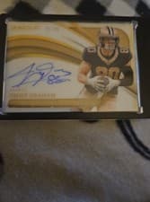 Jimmy Graham 2024 Panini Immaculate Collection Statement Signatures card