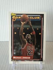 Michael Jordan 1992 Topps card