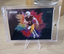 Josh Allen 2025 Panini Prizm Draft Picks Color Blast card