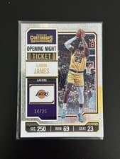 2024 2023 Panini Contenders LeBron James [Opening Night Ticket #46