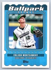 2025 Topps Pro Debut Ballpark Promos Colson Montgomery #BP-4 card