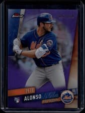 Pete Alonso 2020 Topps Finest card