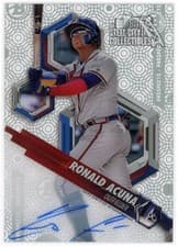 Ronald Acuna 2018 Bowman High Tek card
