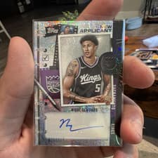 2025-26 Topps New Applicants Autographs Nique Clifford #NA-NC card