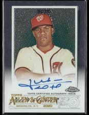 2020 Topps Allen & Ginter Chrome Autographs Juan Soto #ACG-JS