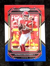 Patrick Mahomes II 2022 Panini Prizm card