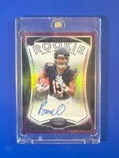 2024 Panini Certified Rookie Signatures Rome Odunze #7 card