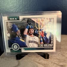2026 Topps Dugout Peeks Cal Raleigh #140 card