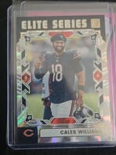 2025 Panini Donruss The Elite Series Caleb Williams #TES-CWI card